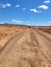 View of road with a rural view
