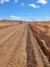View of road with a rural view