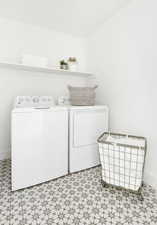 Laundry room model selections will differ