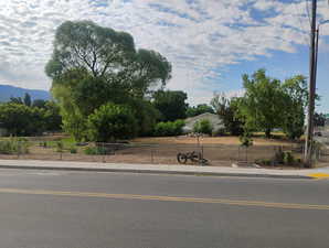 View of street facing south