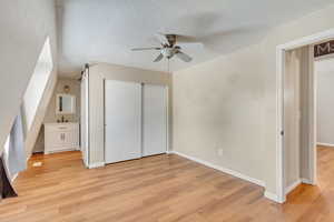 *See Virtually Staged Photo* South facing bedroom with updated vanity and connecting Jack and Jill Bathroom