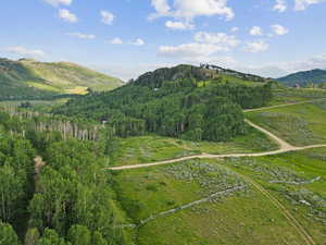 View of mountain feature featuring a rural view