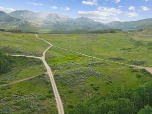 View of mountain feature featuring a rural view