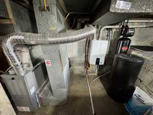 Updated furnace, water heater and softener