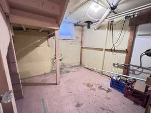 View of basement