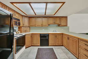 Kitchen in community room.