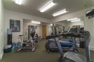 View of exercise room