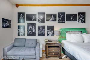 Bedroom featuring hardwood / wood-style floors