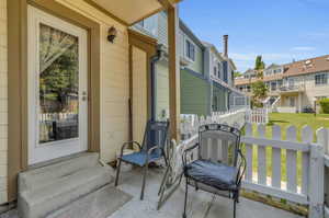 Fenced Back Patio