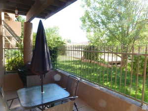 Main Patio just 20' from gated pool/spa area