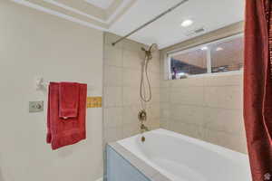 Master Bath jetted tub/shower