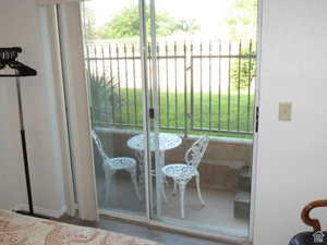 Gated patio off master Bedroom 1