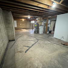 Unfinished basement