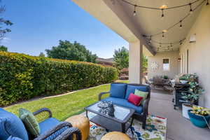 View of patio / terrace with outdoor lounge area