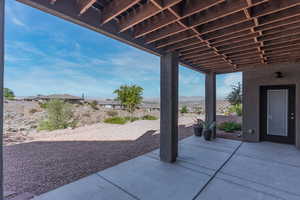 View of patio