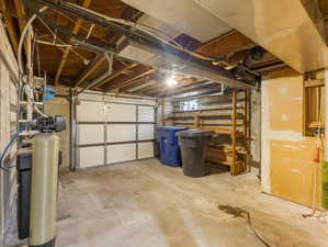 Garage with storage