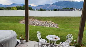 Mountain Views from Patio