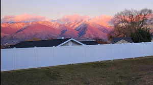 Mountain Views from Backyard