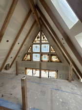 View of attic