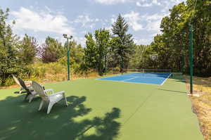 View of sport court