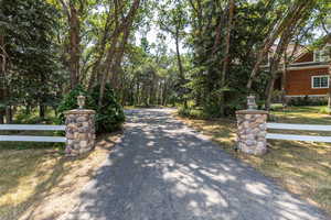 Beautiful entry to the property