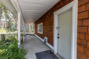 View of patio