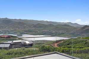 View of mountain background