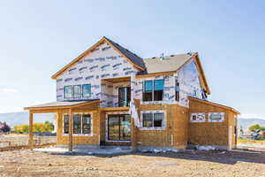 View of rear view of house