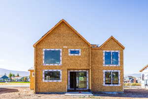 View of rear view of property