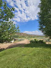 View of yard featuring a rural view