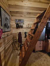 Custom Wood Stairs to Loft