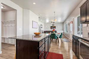 Mudroom right off the kitchen