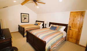 3rd Bedroom with plenty of space and beds to accommodate