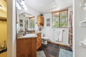 Bathroom in the 2nd master suite upstairs