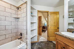 Bathroom in the 2nd master suite upstairs