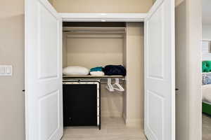 View of closet