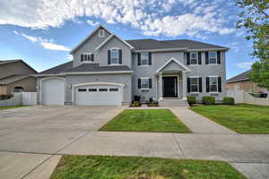 South Facing with oversized 3 car garage