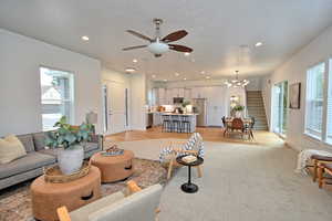 Open Floorplan with 10' ceilings