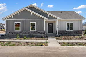 View of craftsman-style home