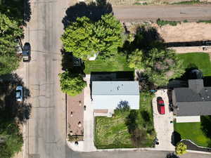 Aerial view of property