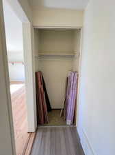 View of closet