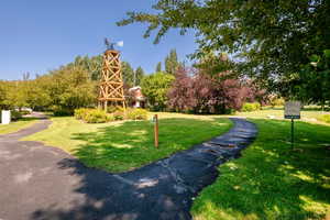 Windmill at entry to Dutch Fields