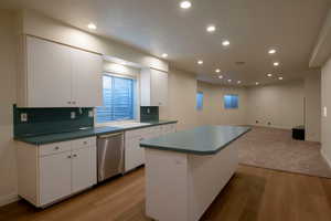 Lower level kitchen