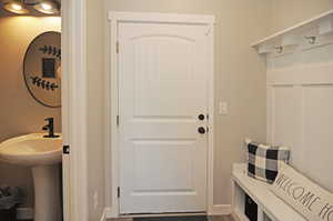 View of mudroom