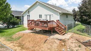 FULLY FENCED REAR YARD