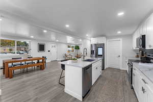 Open Concept Dining, Kitchen, Family Room