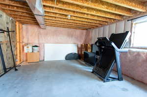 View of basement