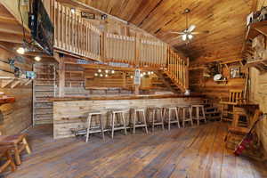 'Wild West' Styled Accessory Building. Can accommodate up to 40 people, making it an ideal venue for hosting fun parties and events for friends and family