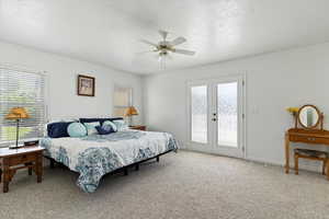 Spacious master suite with a master bathroom and a walk-in-closet