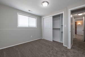 Bedroom 3 with large closet